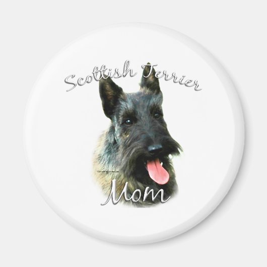 Scottish Terrier (brindle) Mama 2 Magnet (Vorne)