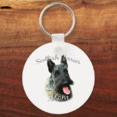 Scottish Terrier (brindle) Mama 2 Schlüsselanhänger (Vorderseite)