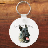 Scottish Terrier (brindle) Mama 2 Schlüsselanhänger (Vorderseite)