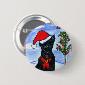 Scottish Terrier Button (Vorne & Hinten)