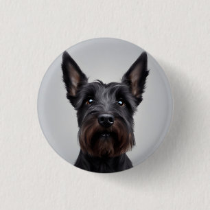 Scottish Terrier Button