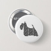 Scottish Terrier Button (Vorne & Hinten)