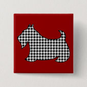 Scottish Terrier Button Button (Vorderseite)