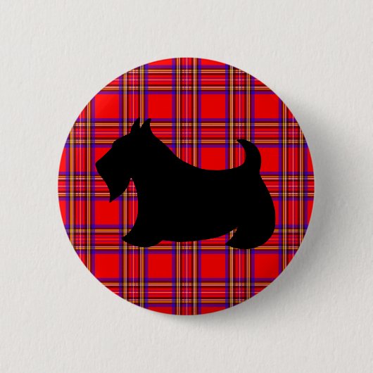 Scottish Terrier Button Button (Vorderseite)