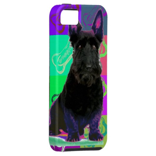 Scottish Terrier Case-Mate iPhone Hülle (Rückseite/rechts)