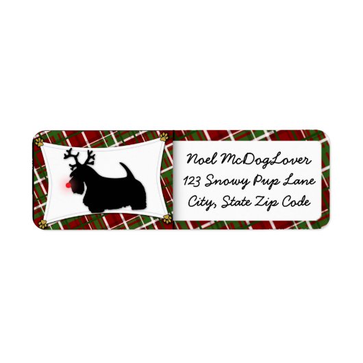 Scottish Terrier Christmas (Vorne)
