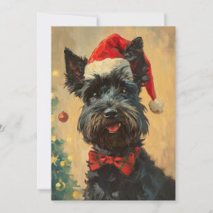 Scottish Terrier Christmas Feiertagskarte