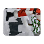 Scottish Terrier Christmas Geschenke Magnet (Horizontal)