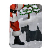 Scottish Terrier Christmas Geschenke Magnet (Vertikal)