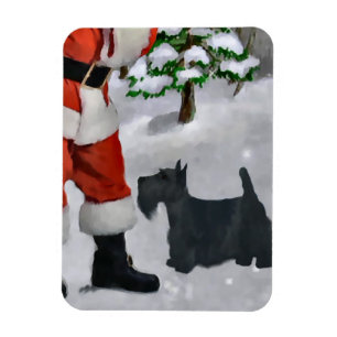 Scottish Terrier Christmas Geschenke Magnet