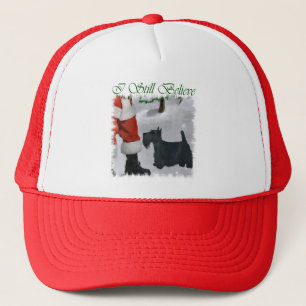 Scottish Terrier Christmas Geschenke Truckerkappe