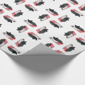 Scottish Terrier Christmas Geschenkpapier (Ecke)