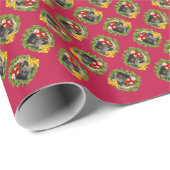 Scottish Terrier Christmas Geschenkpapier (Rolleneckpunkt)