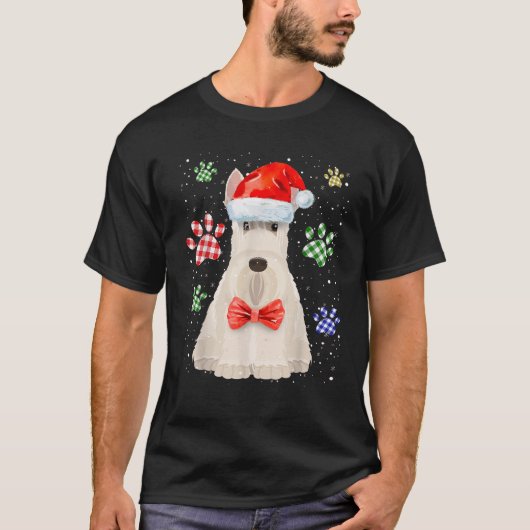 Scottish Terrier Christmas Idea For Kids Xmas Scot T-Shirt (Vorderseite)