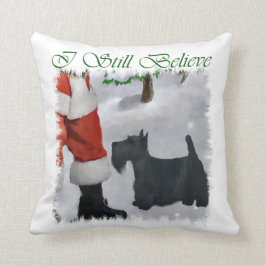 Scottish Terrier Christmas Kissen