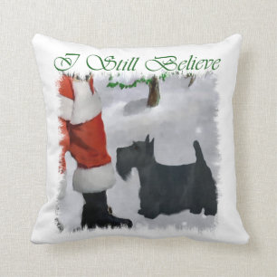 Scottish Terrier Christmas Kissen
