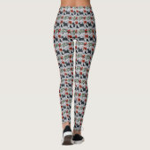 Scottish Terrier Christmas Leggings (Rückseite)