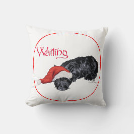 Scottish Terrier Christmas Pillow Kissen
