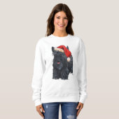Scottish Terrier Christmas Sweatshirt (Vorne ganz)