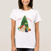 Scottish Terrier Christmas T-Shirt (Vorderseite)