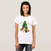 Scottish Terrier Christmas T-Shirt (Vorne ganz)