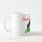 Scottish Terrier Christmas Tasse (Links)