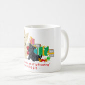 Scottish Terrier Christmas Tasse (VorderseiteRechts)