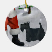 Scottish Terrier Christmas Tree Ornament (Vorne)