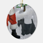 Scottish Terrier Christmas Tree Ornament (Links)