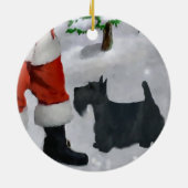 Scottish Terrier Christmas Tree Ornament (Hinten)