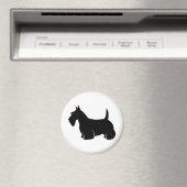 Scottish Terrier Classic Silhouette Magnet (In Situ (Geschirrspüler))