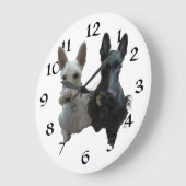 Scottish Terrier Clock Große Wanduhr (Winkel)