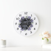 Scottish Terrier Clock Große Wanduhr (Zuhause)