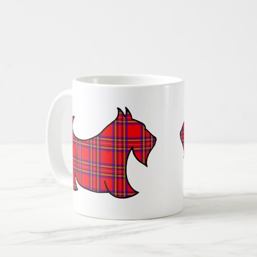Scottish Terrier Coffee Tasse (Vorderseite Links)