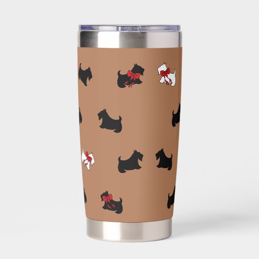Scottish Terrier Coffee Tumbler Thermobecher (Rückseite)
