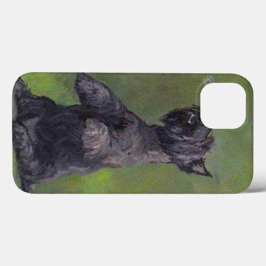 Scottish Terrier Dog Art Phone Case (Rückseite (Horizontal))