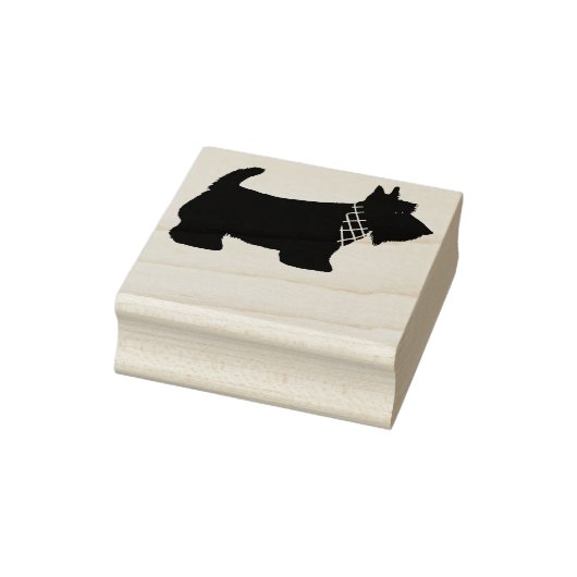 Scottish Terrier Dog Gummistempel (Stempel)