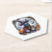 Scottish Terrier Dog Halloween Untersetzer (angewinkelt)