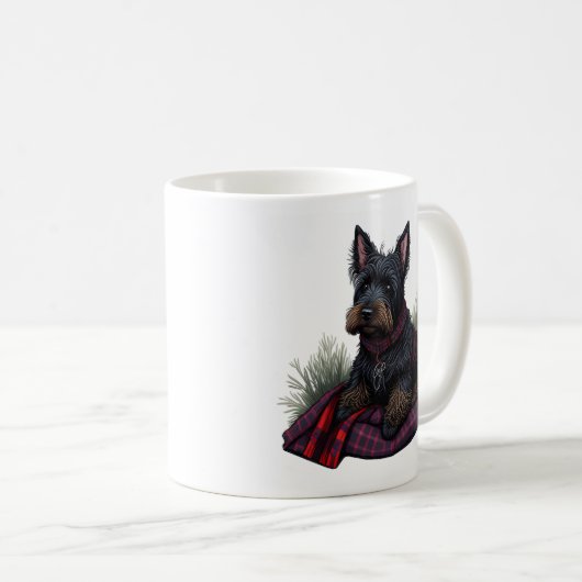 Scottish Terrier Dog Kaffeetasse (VorderseiteRechts)