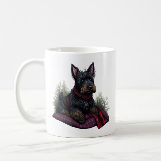 Scottish Terrier Dog Kaffeetasse (Links)