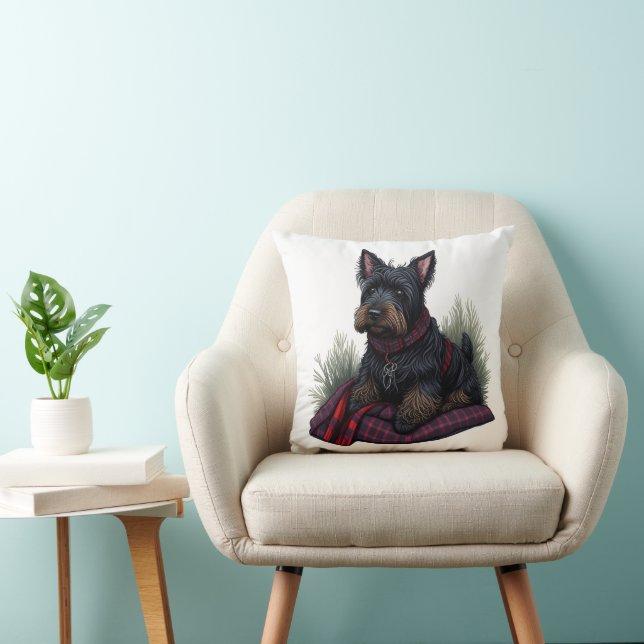 Scottish Terrier Dog Kissen (Stuhl )