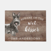 Scottish Terrier Dog Personalisiert Door Mat Fußmatte (Vorderseite)