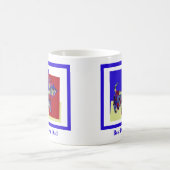 Scottish Terrier Dog Silhouette TRBY Vathers Day Kaffeetasse (Mittel)