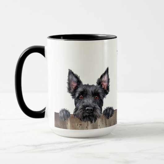 Scottish Terrier Dog Tasse (Links)