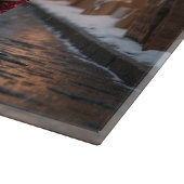 Scottish Terrier Dogs Christmas Snow Holiday Schneidebrett (Ecke)