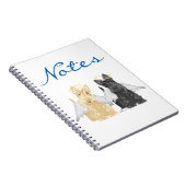 Scottish Terrier Engel Notizblock (Rechte Seite)