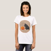 Scottish Terrier Fall Saisondesign T-Shirt (Vorne ganz)