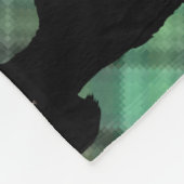 Scottish Terrier Fleece Blanket (Ecke)