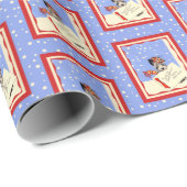 Scottish Terrier Frory Christmas Happy New Year Geschenkpapier (Rolleneckpunkt)