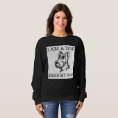 Scottish Terrier funny dog lover gift Premium_2 Sweatshirt (Vorne ganz)